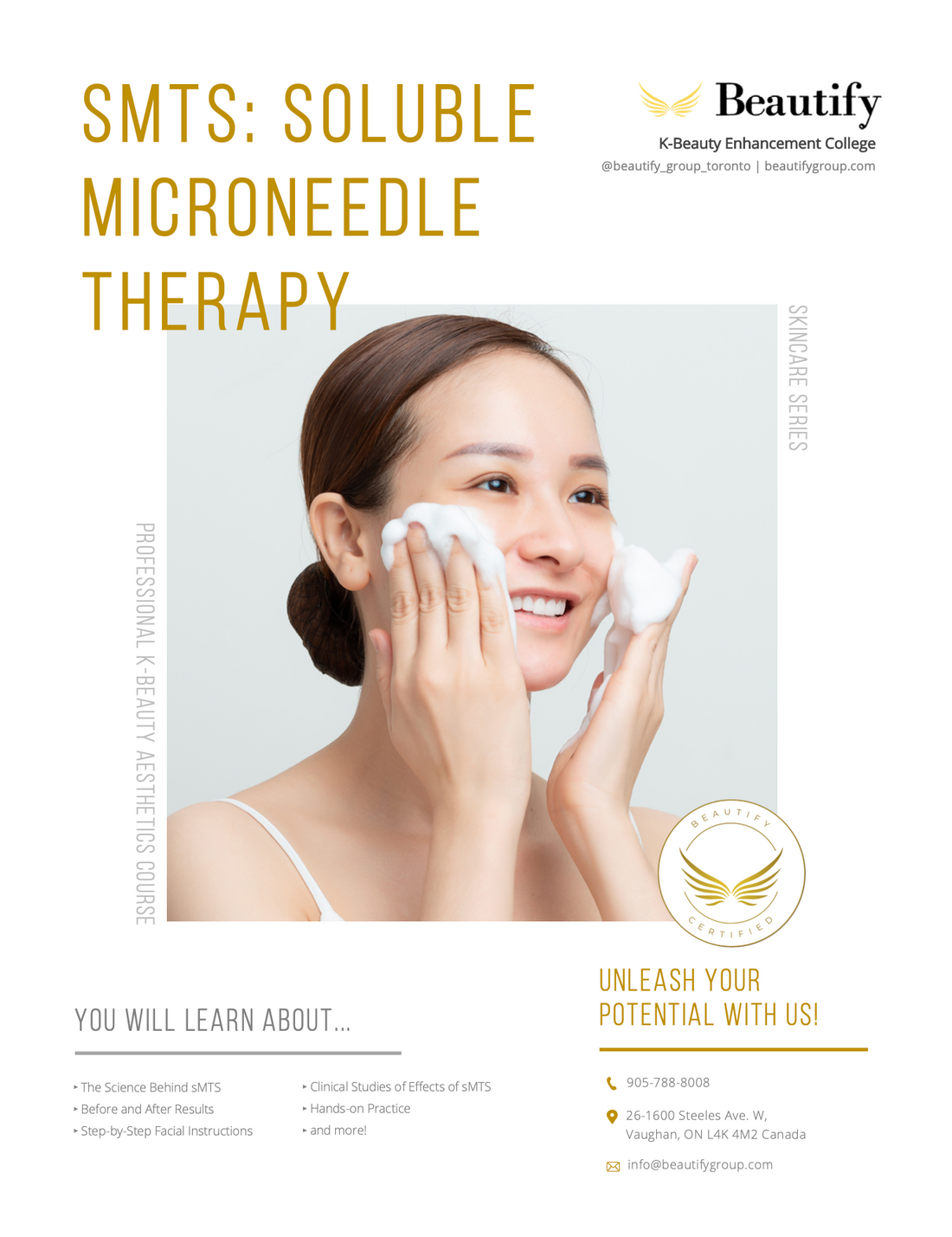 sMTS: Soluble Microneedle Therapy Course