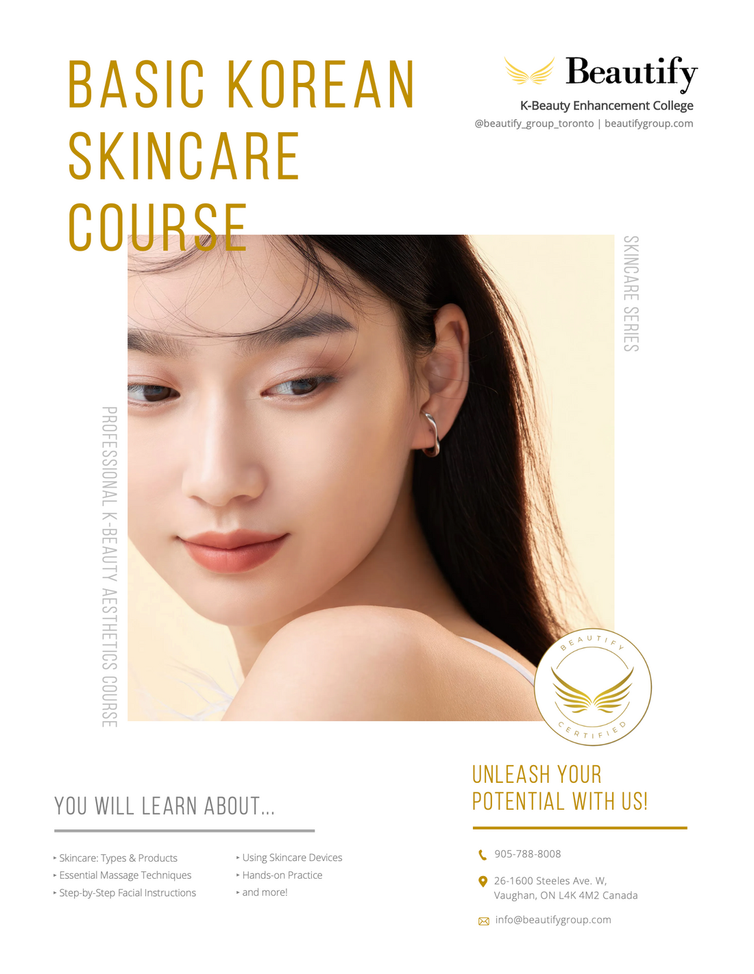 Basic Korean Skin Care Course (Starts May 6, 2024)