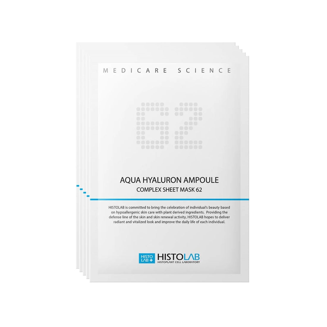 Aqua Hyaluron Ampoule Complex Sheet Mask 62 (5 Masks)